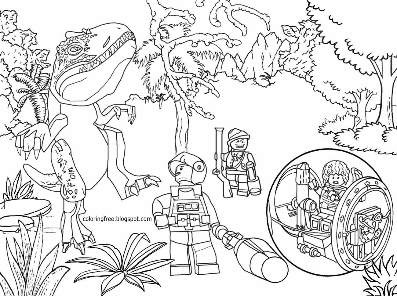 Featured image of post Lego Mosasaurus Coloring Pages