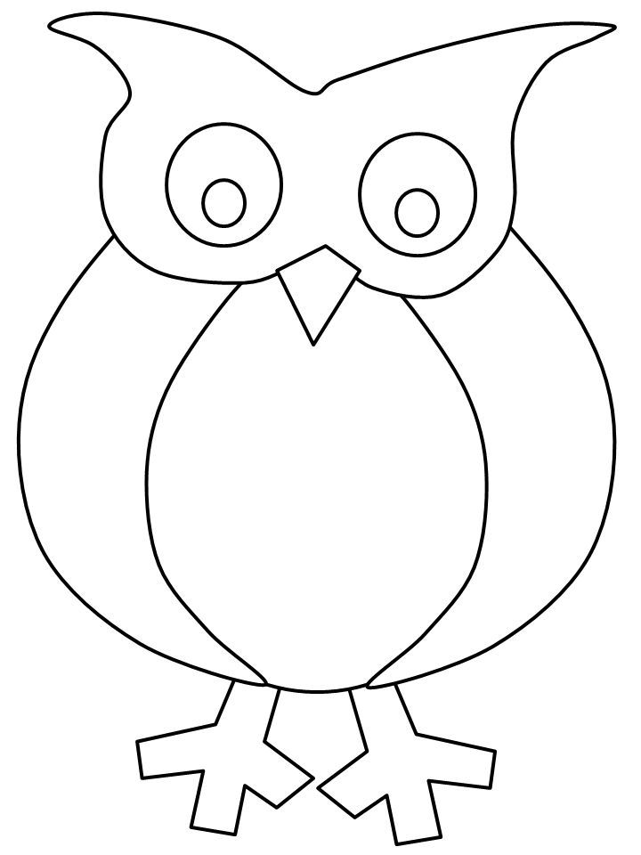 Free Free Printable Owl Template Download Free Free Printable Owl 