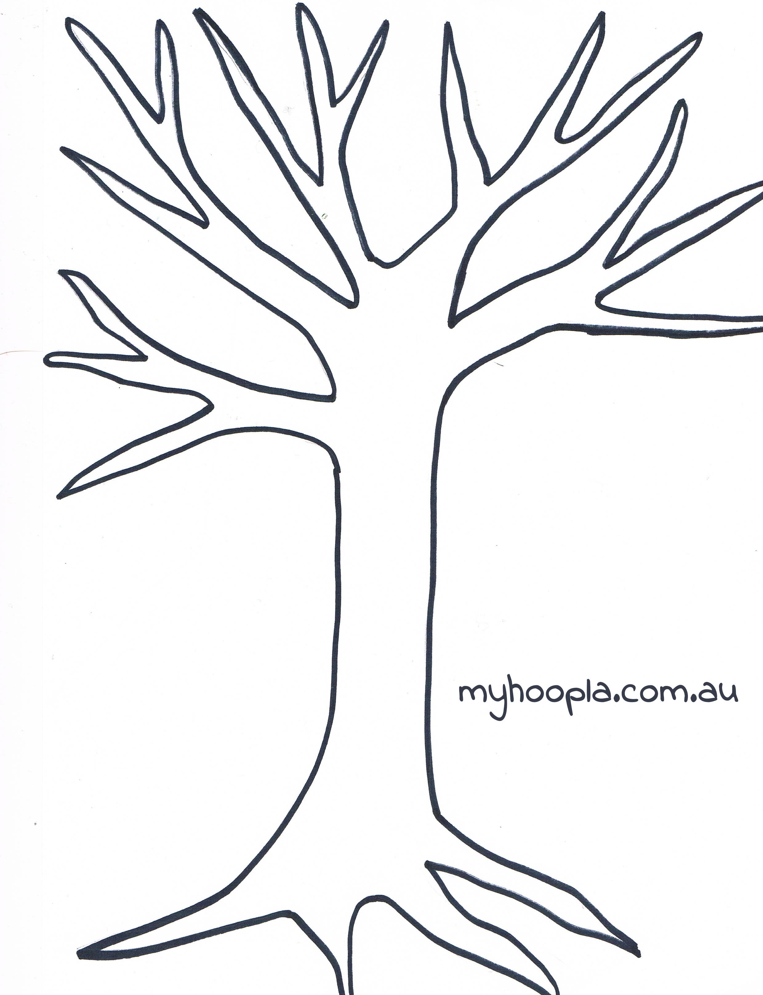 Free Printable Tree Template Download Free Printable Tree Template Png 