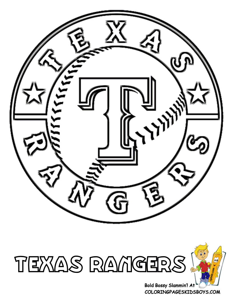 mlb teams coloring pages