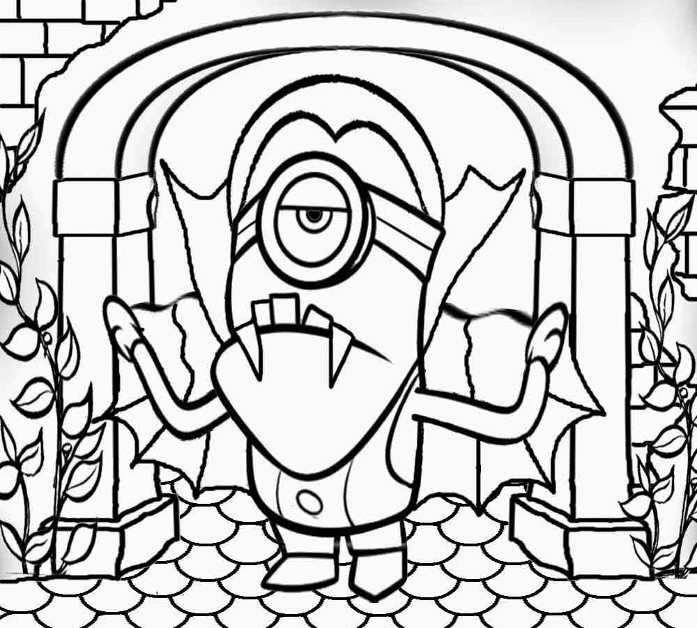 Kids Halloween Coloring Pages Printables