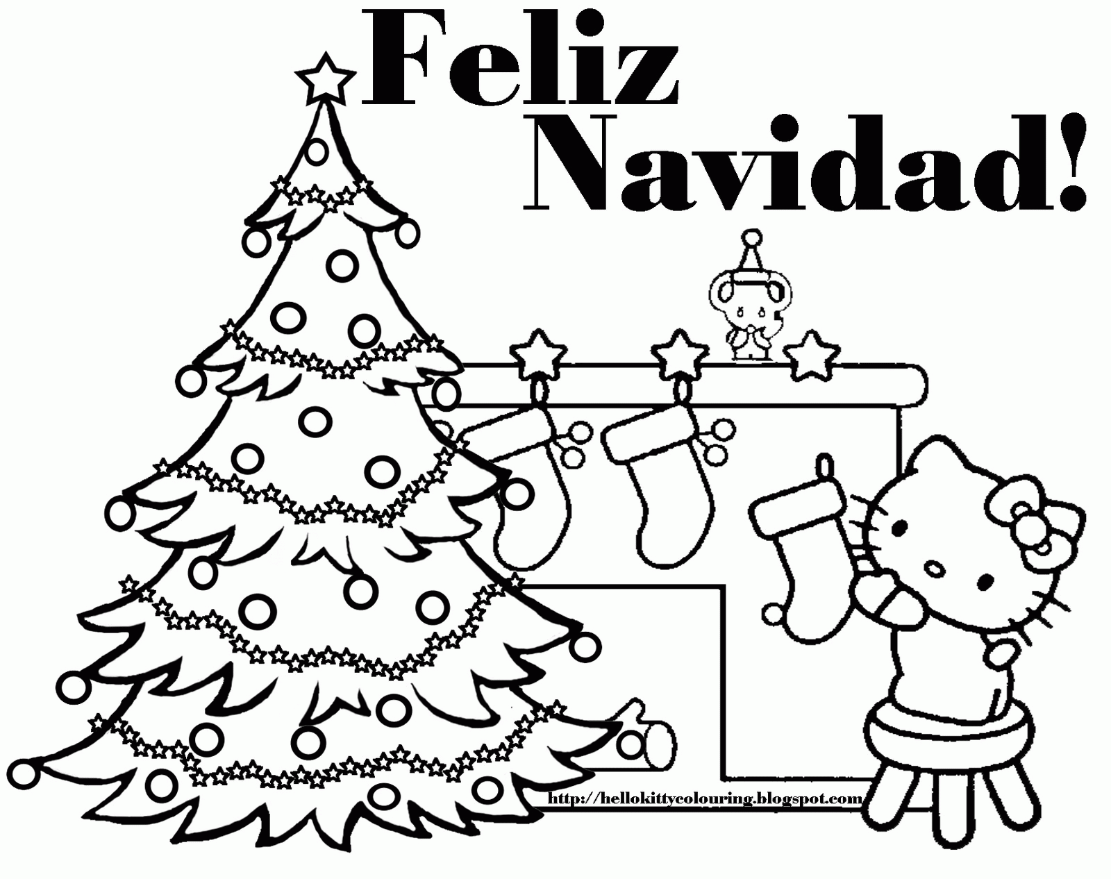 Christmas In Spanish Coloring Pages | Coloring Pages For All Ages