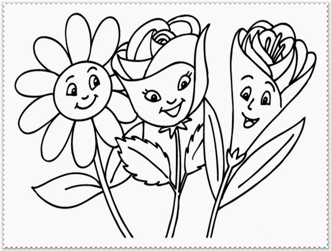 Free Free Printable Spring Flowers Coloring Pages Download Free Free 