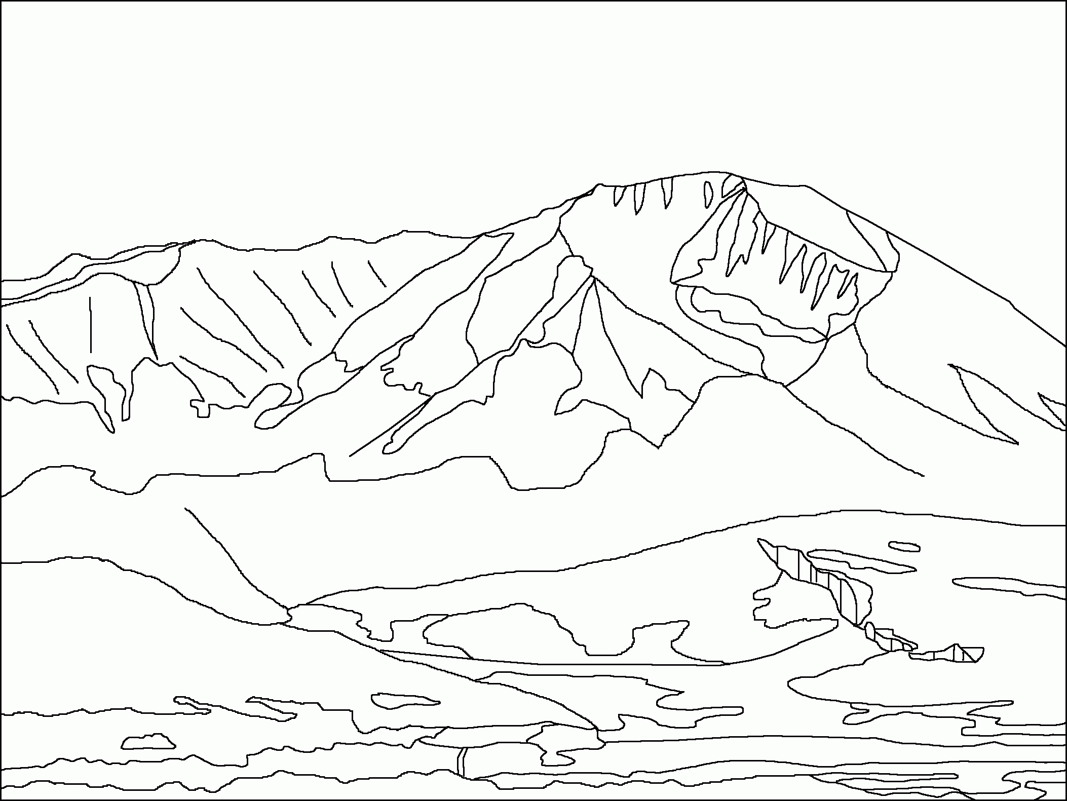Free Rocky Mountains Coloring Page Download Free Clip Art Free Clip Art On Clipart Library