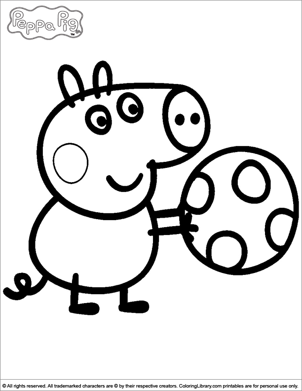 Peppa Pig | Coloring Pages for Kids and for Adults