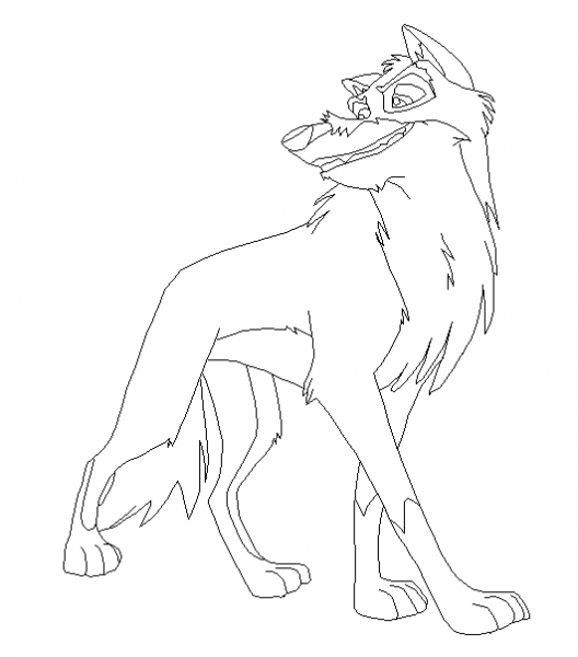 balto coloring pages printable