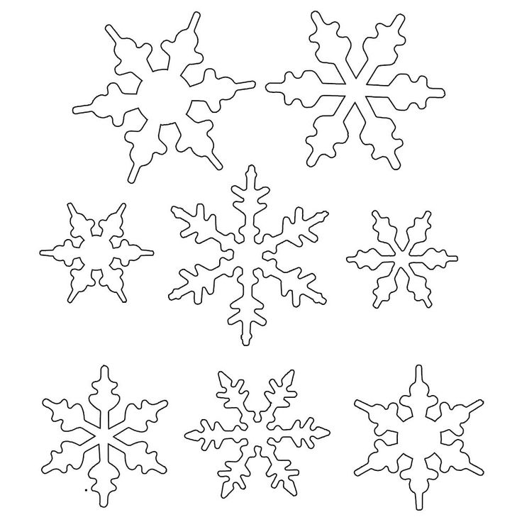 Snowflake Patterns To Trace