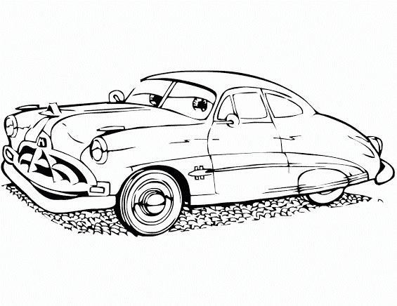 Doc Hudson Coloring Page
