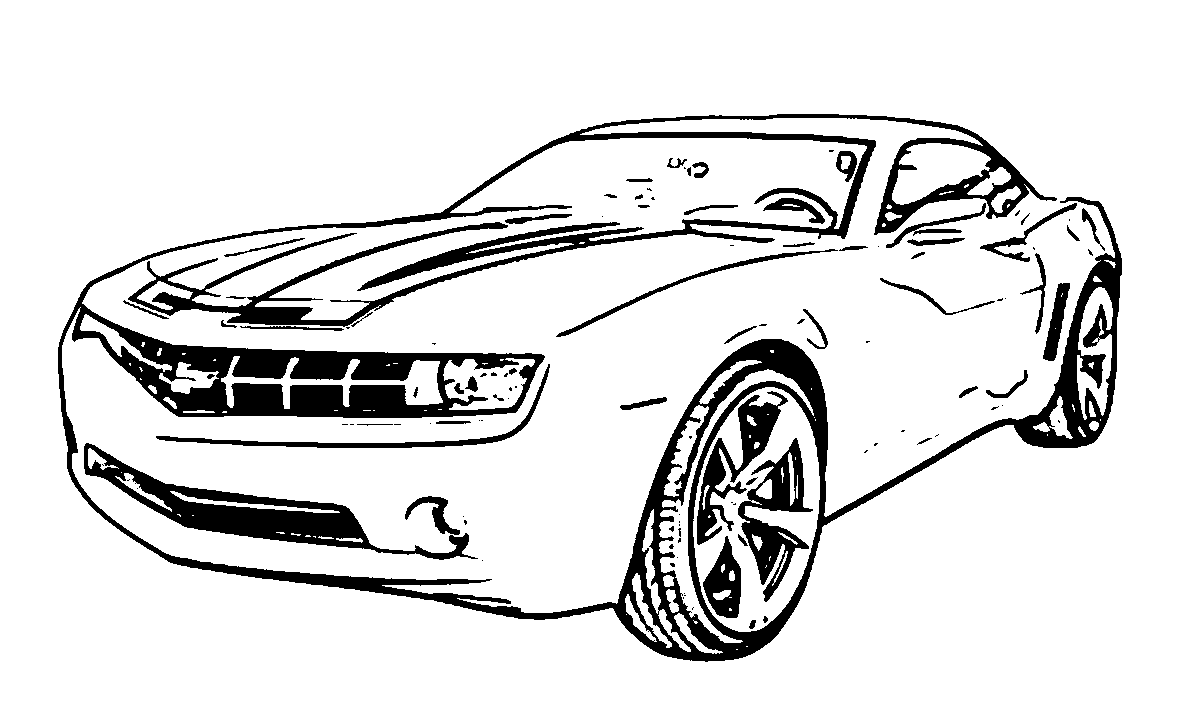Free Chevrolet Camaro Coloring Pages, Download Free Chevrolet Camaro