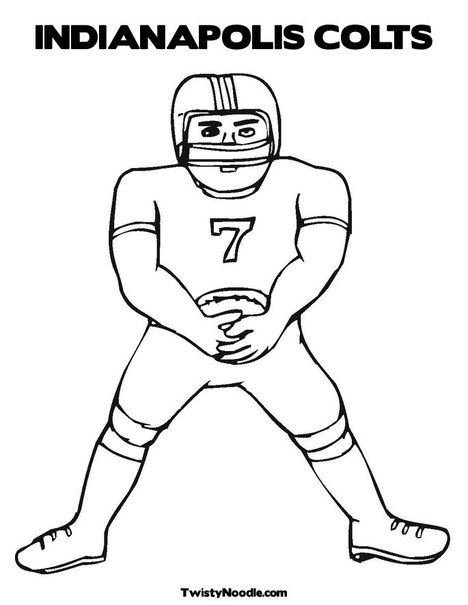  Indianapolis Colts Helmet Coloring Pages| free printable