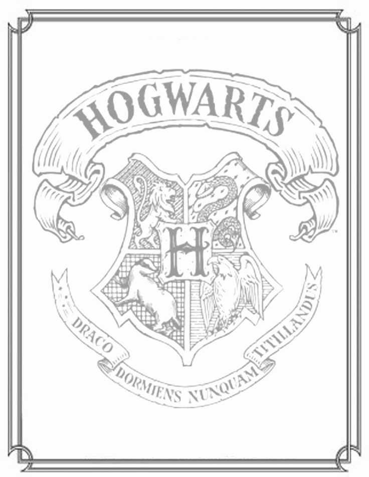 Harry Potter Coloring Pages |Clipart Library