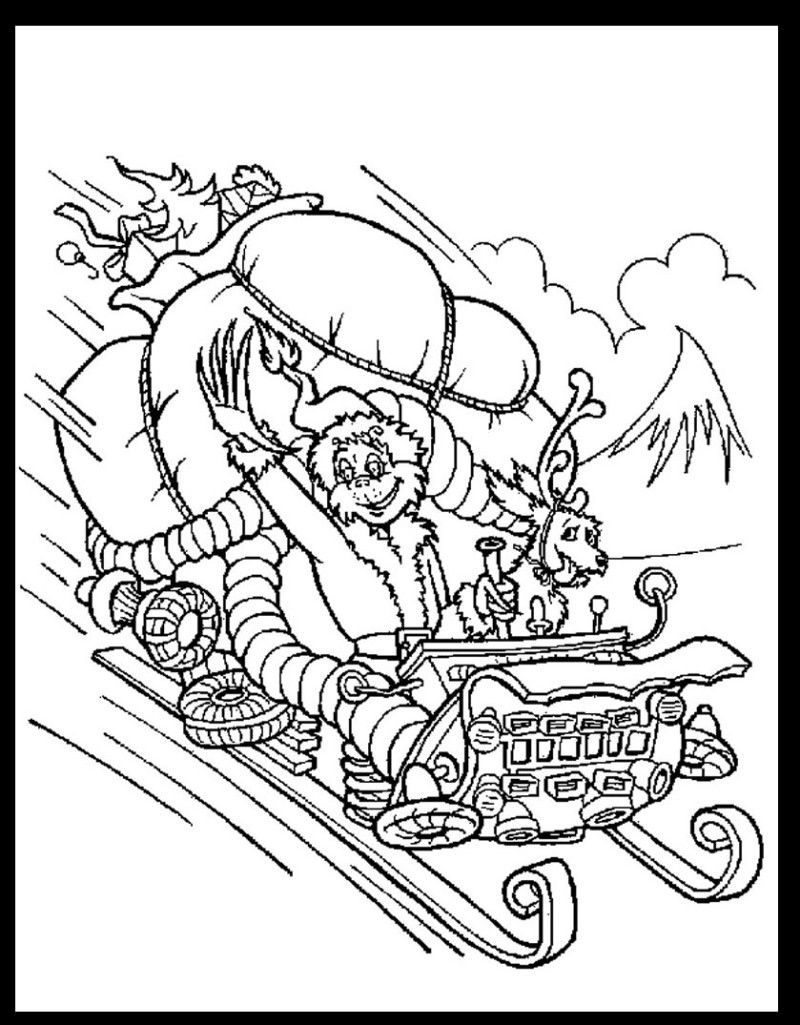 Mr Grinch Coloring Pages Seussville Grinch coloring pages Kids