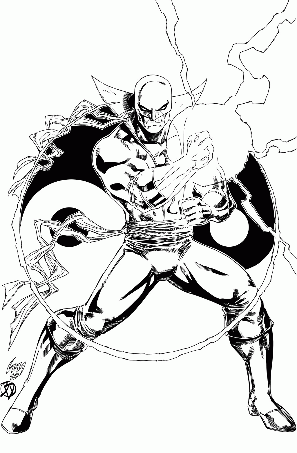 Iron Fist Inked by BDStevens
