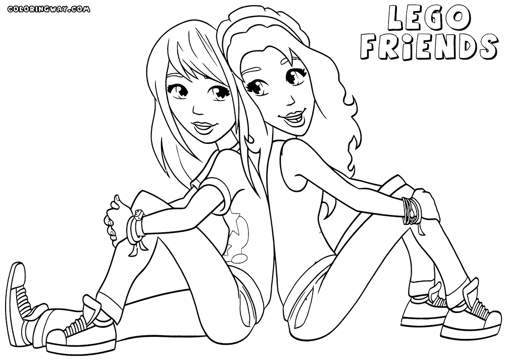 Free Lego Friends Coloring Pages Printable Free, Download Free Lego