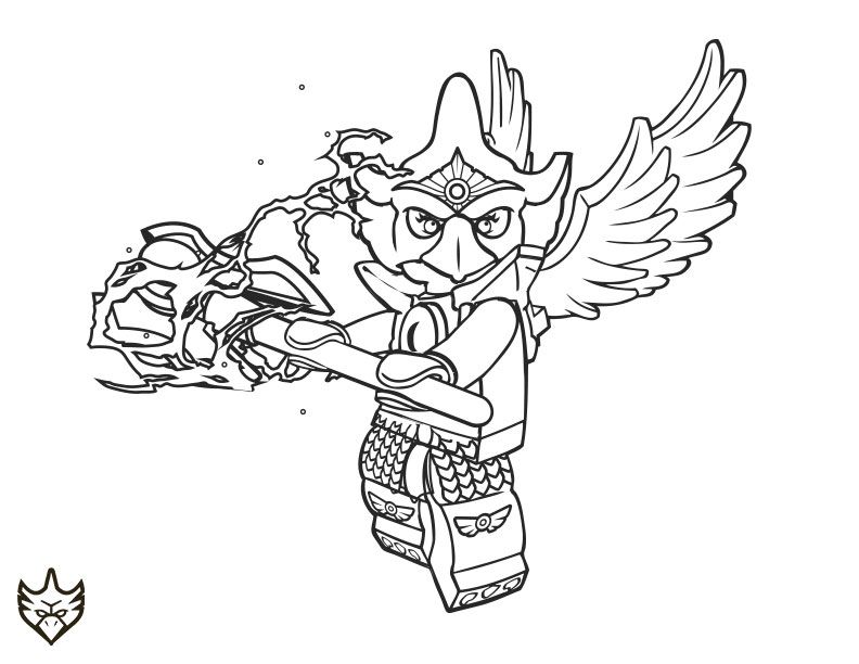 lego chima coloring page eris - Clip Art Library
