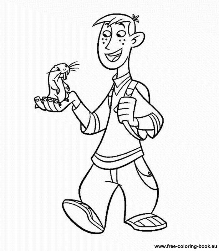 Coloring pages Kim Possible | Printable Coloring Pages Online