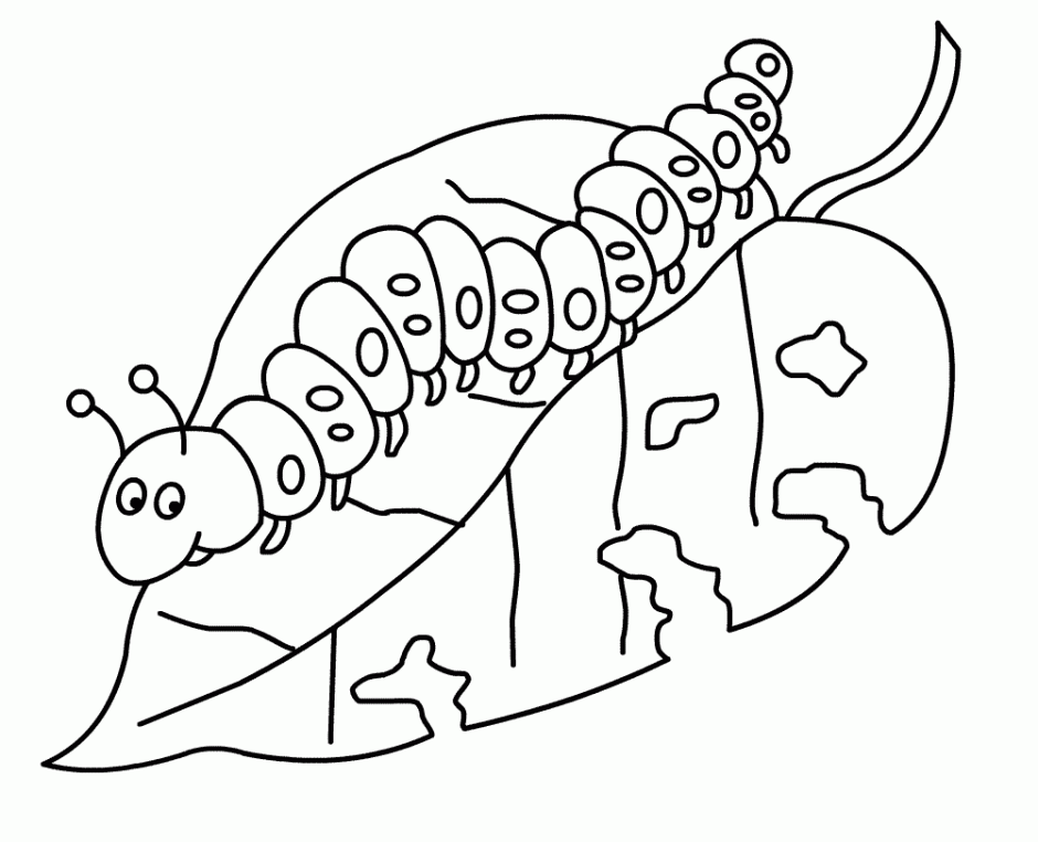 Free Very Hungry Caterpillar Coloring Pages Printables Download Free 