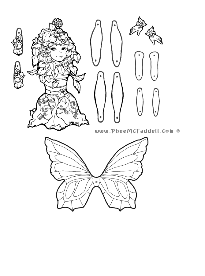 Mustardseed Puppet Coloring Page