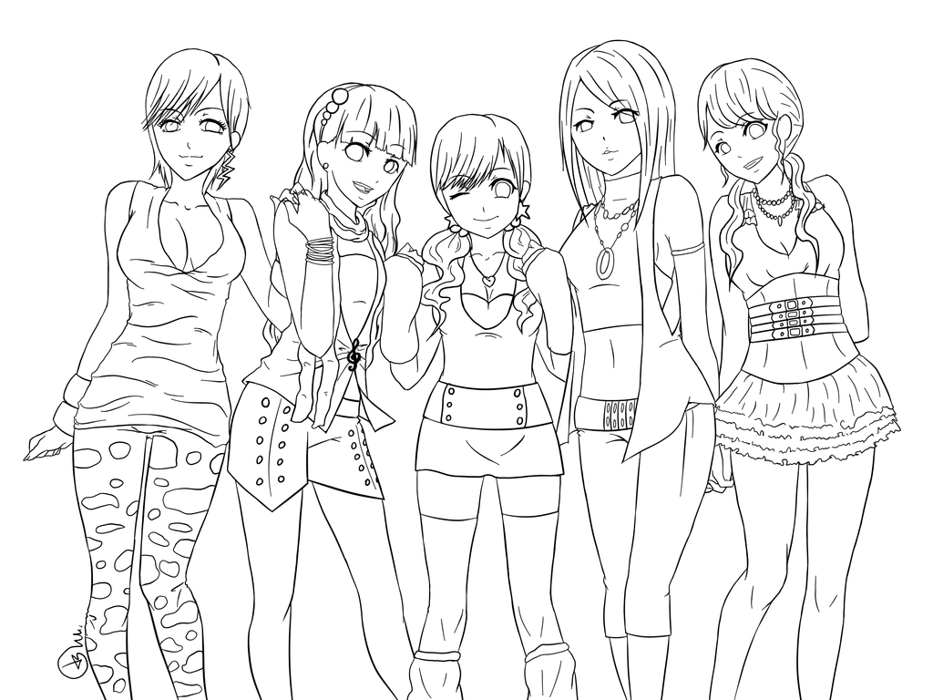 coloring pages for teenage girl printable   Clip Art Library