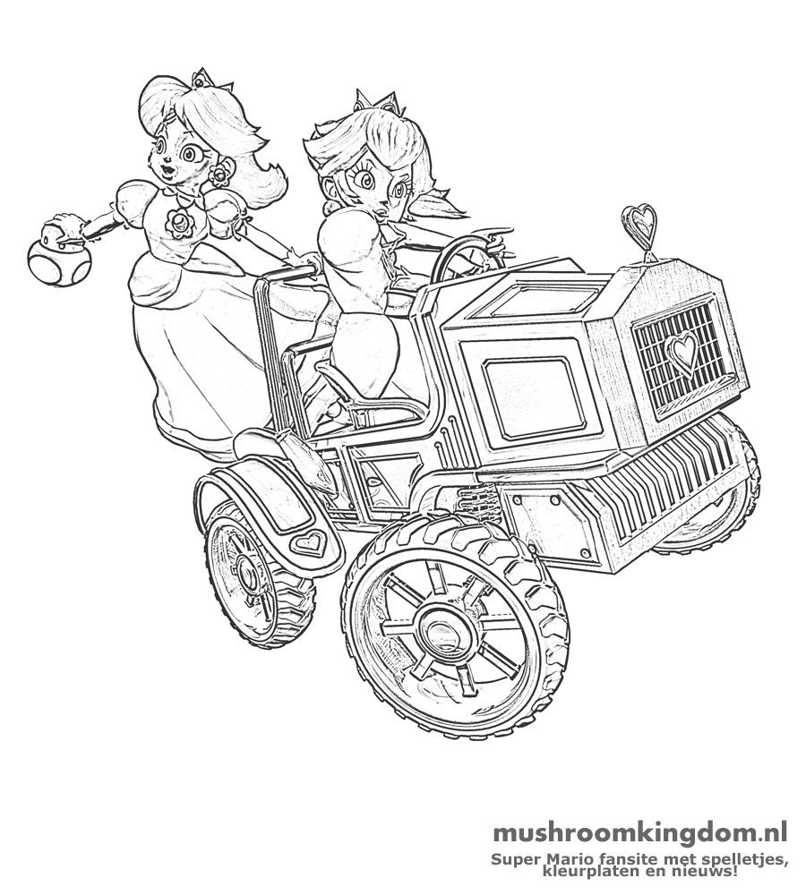 Princess Peach And Daisy Coloring Page Clip Art Library Princess Peach And Daisy Coloring Page Clip Art Library