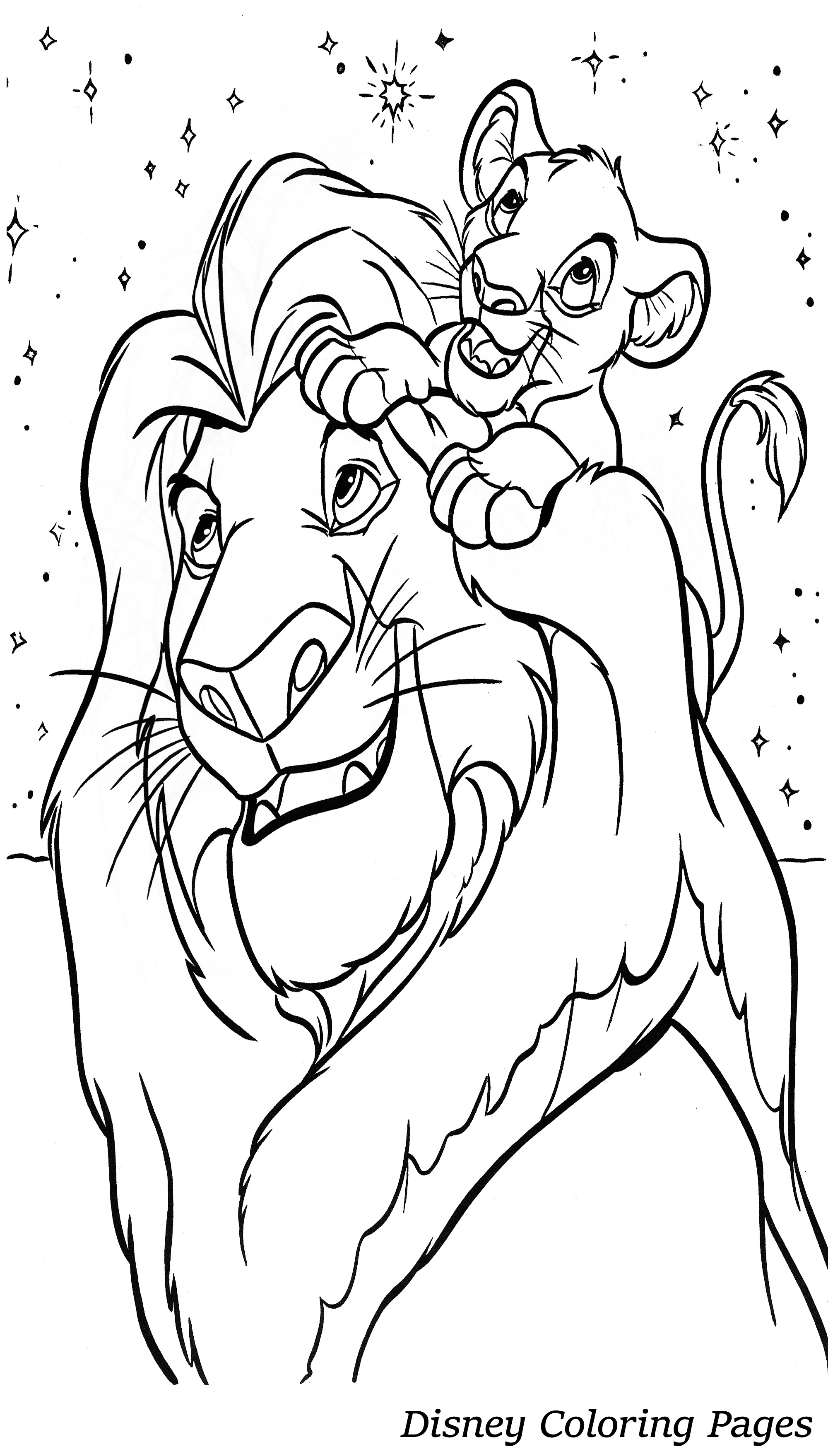 coloring pages disney easy Disney colouring book for kids: various