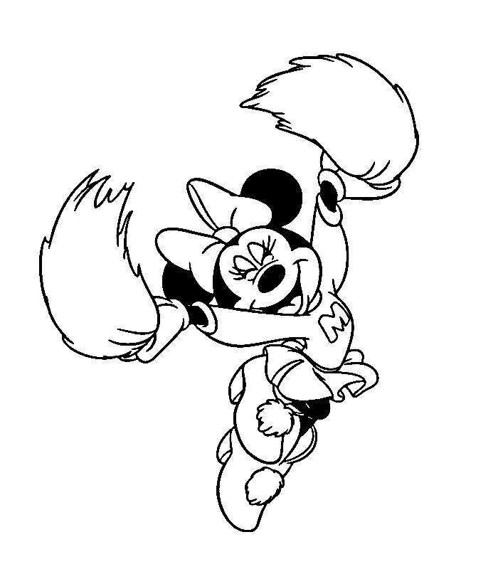 Minnie Mouse Coloring Pages | Free Printable Coloring Pages | Free
