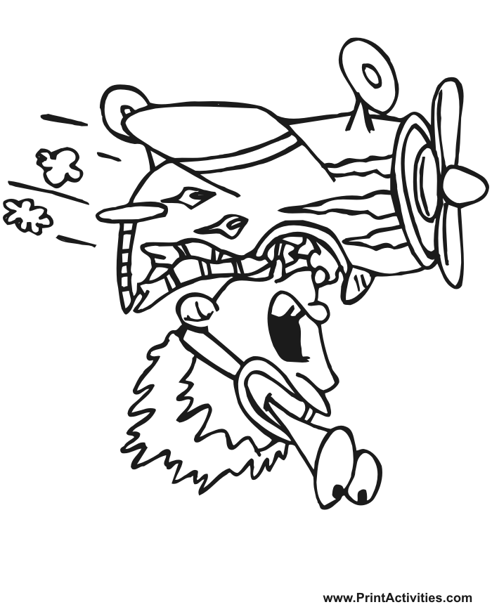 Airplane Cartoon Images