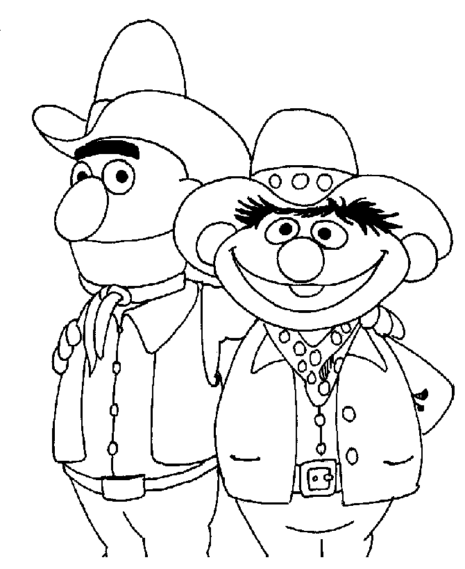 Sesame Street Coloring Pages Clip Art Library