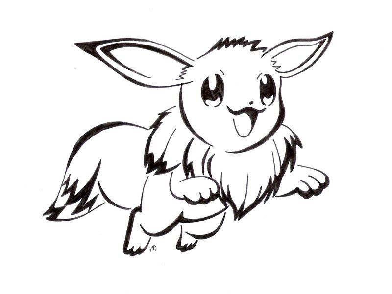 Clip Arts Related To : eevee lineart. view all Pokemon Eevee Pictures). 