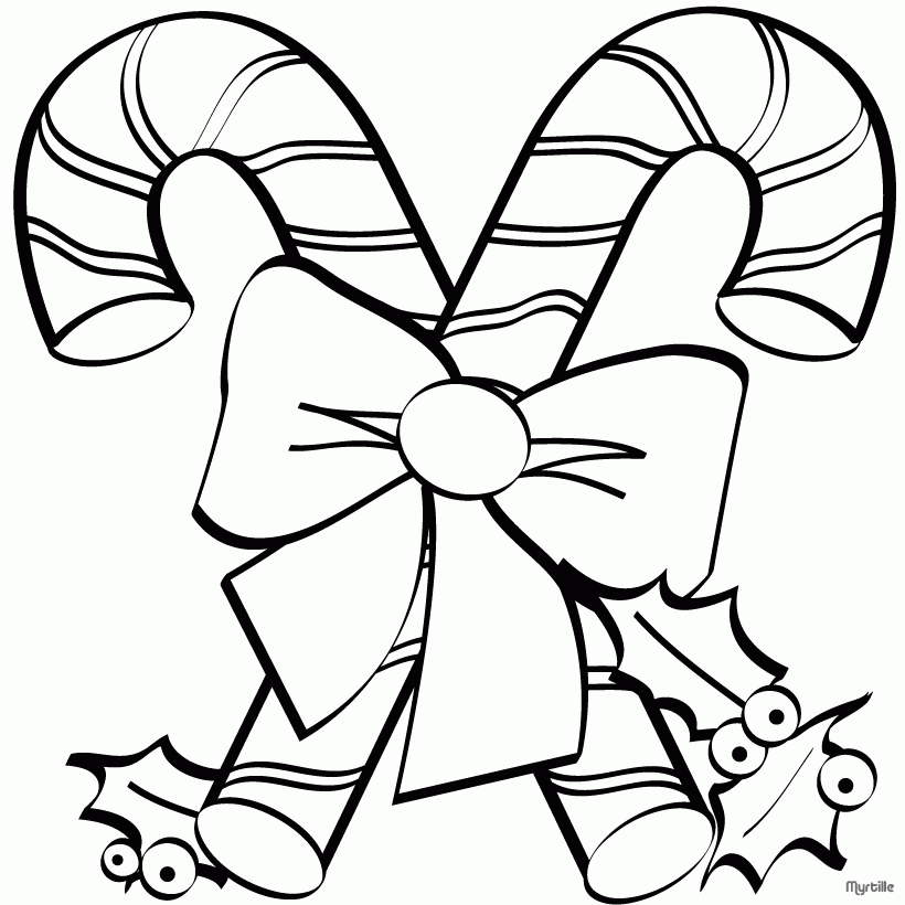 christmas colouring pages for kids - Clip Art Library