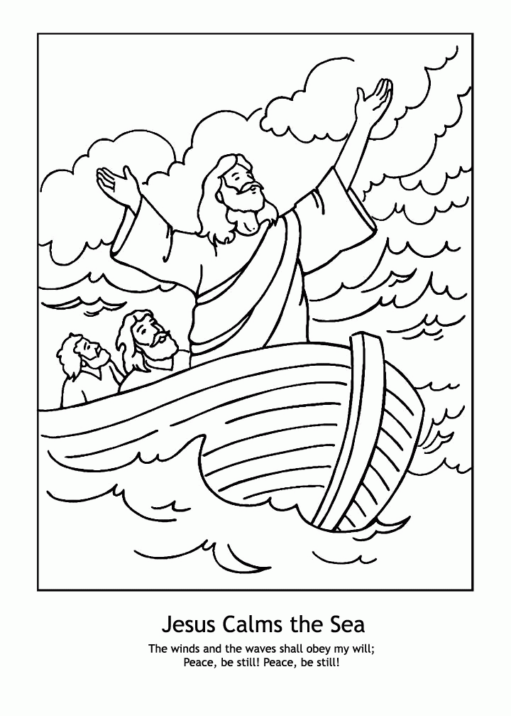 A Year of FHE: - Wk 12: Jesus Calms the Sea