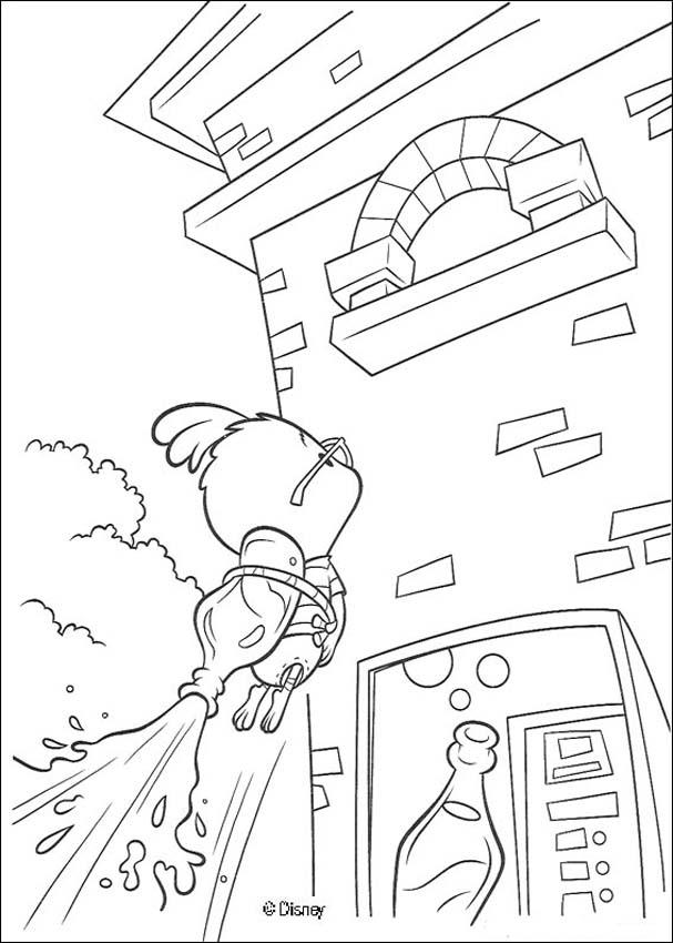 Chicken Little coloring pages - Chicken Little 8