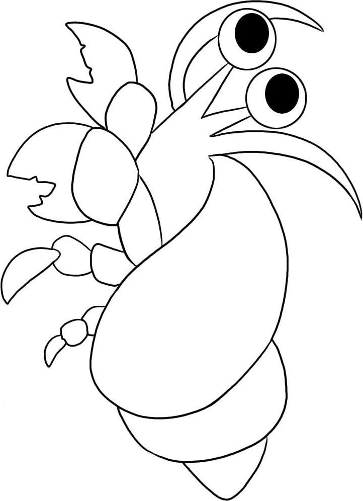 Crab Coloring Pages