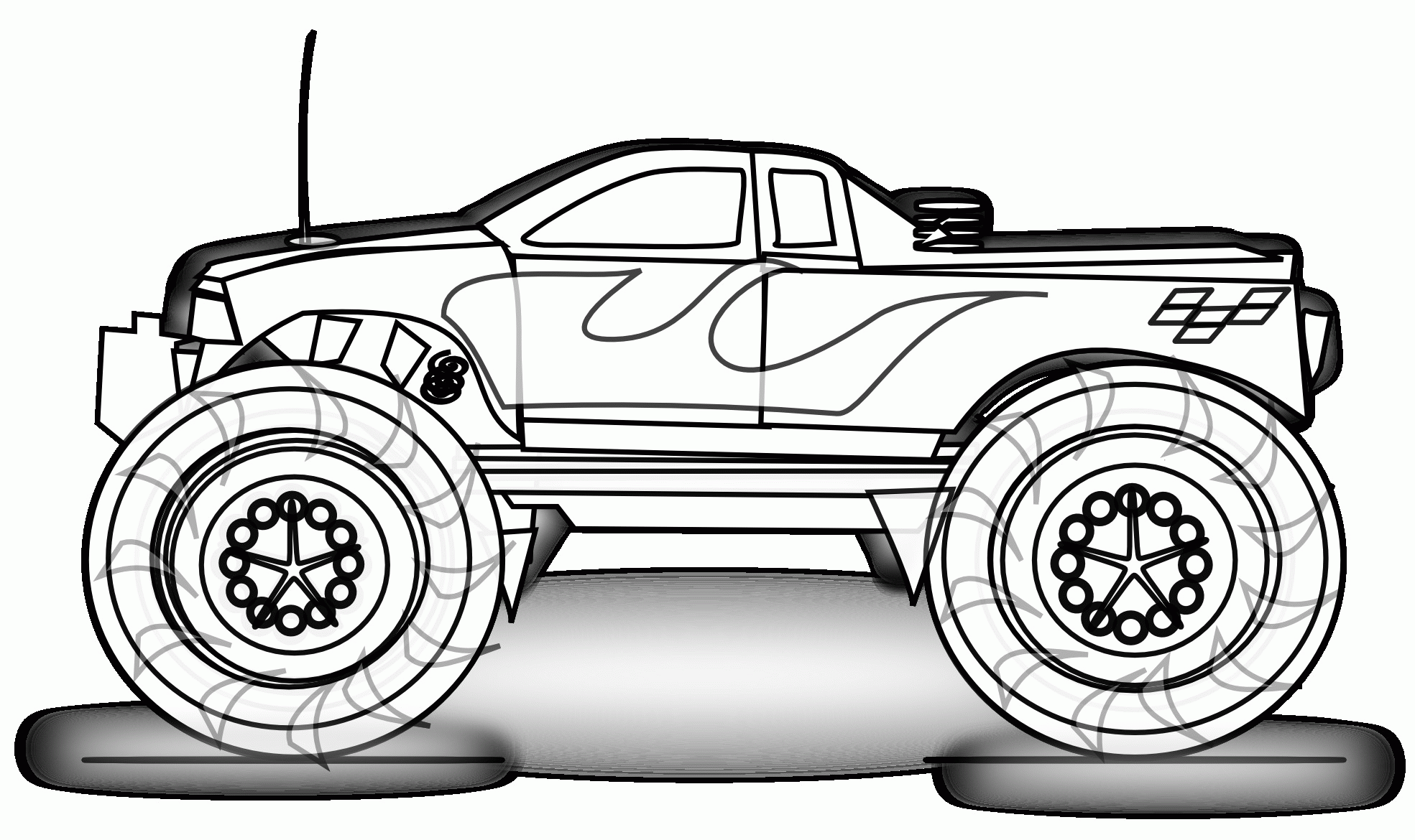 Car Coloring 3 | Free Printable Coloring Pages |Free coloring on Clipart Library