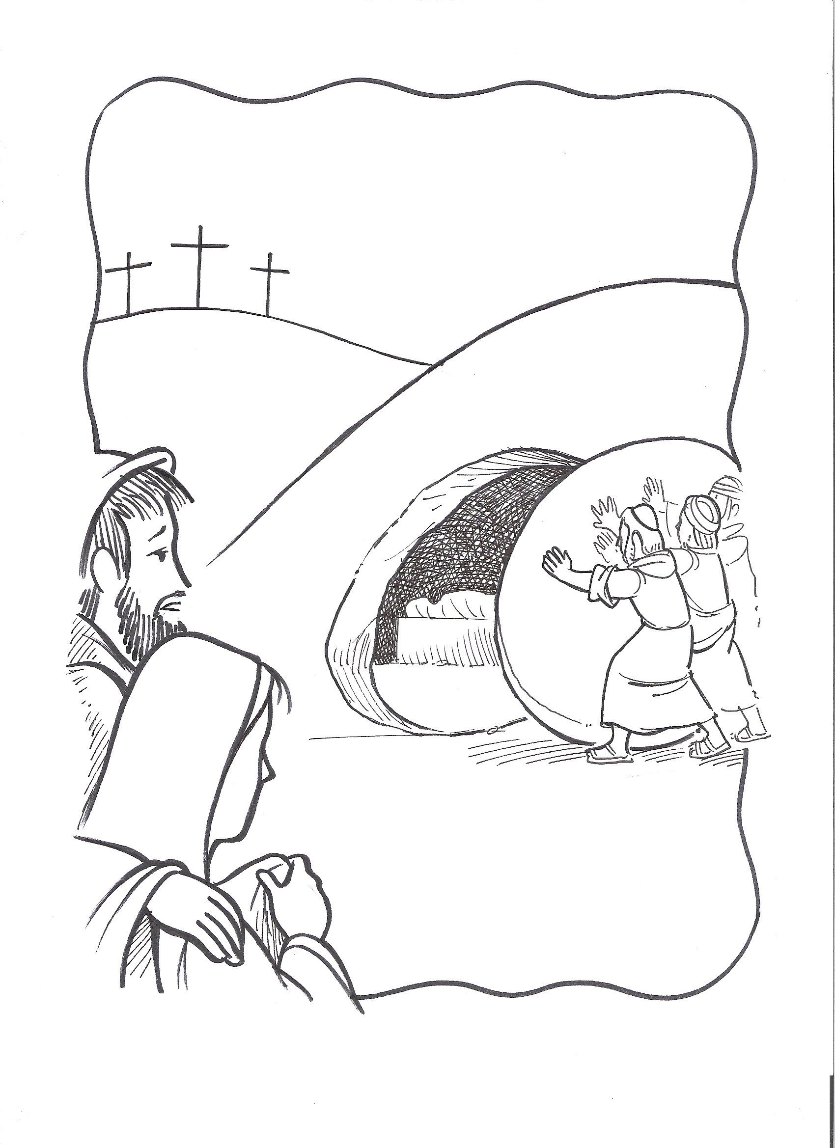Jesus Tree: Symbols, Bible Readings and Colouring Pages