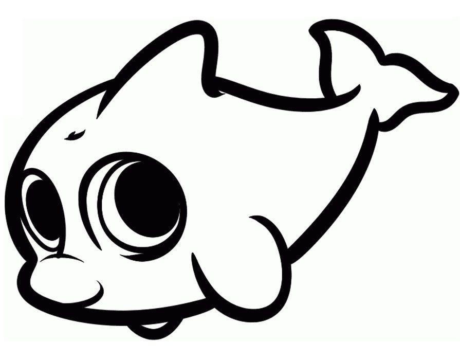 cute baby sea animal coloring pages - Clip Art Library