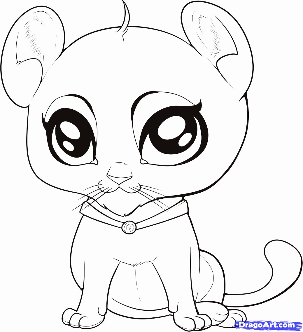 Free Coloring Pages Baby Cartoon Animals Download Free Coloring Pages 