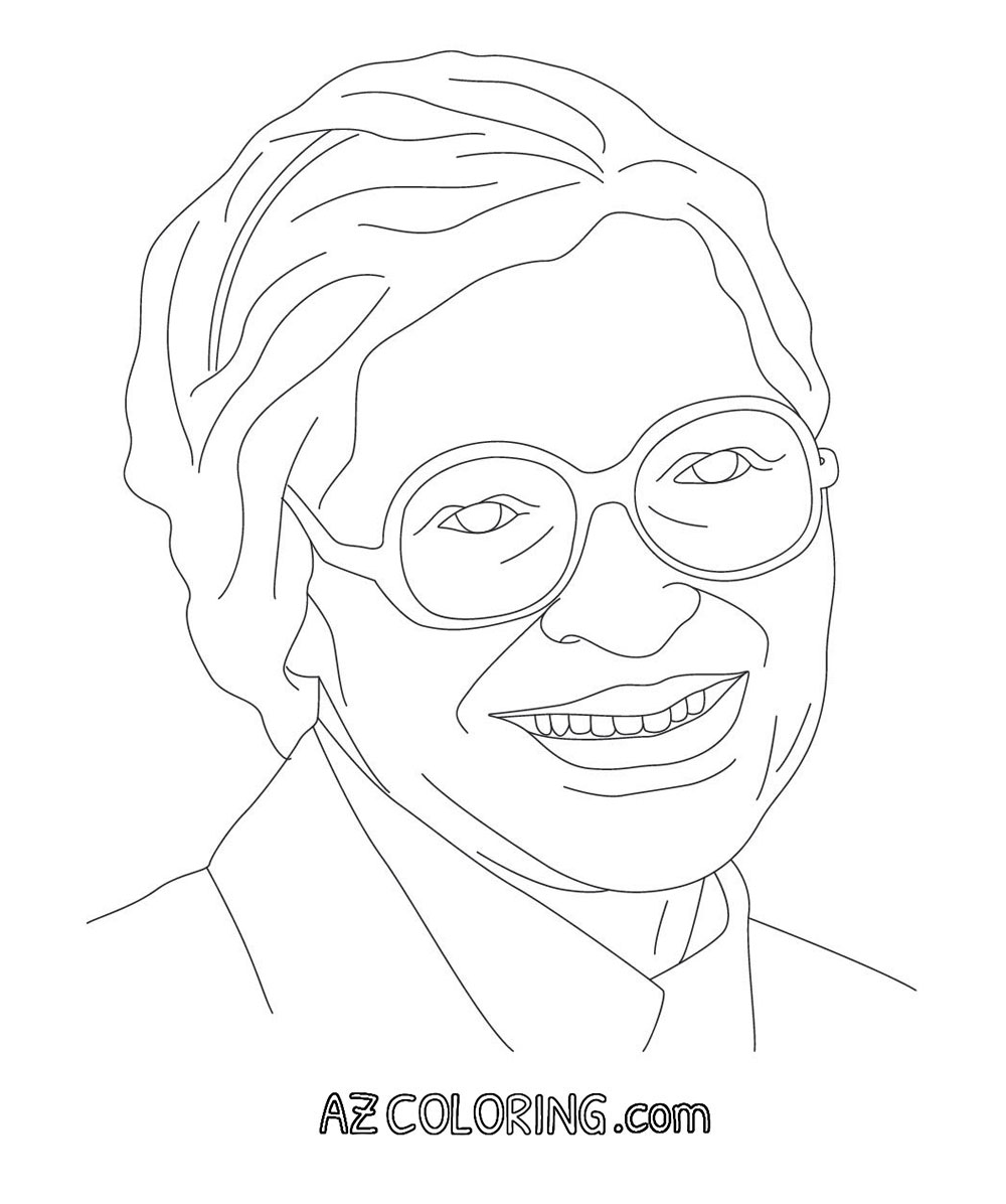 Rosa Parks Face Drawing Easy AllywGetintoit