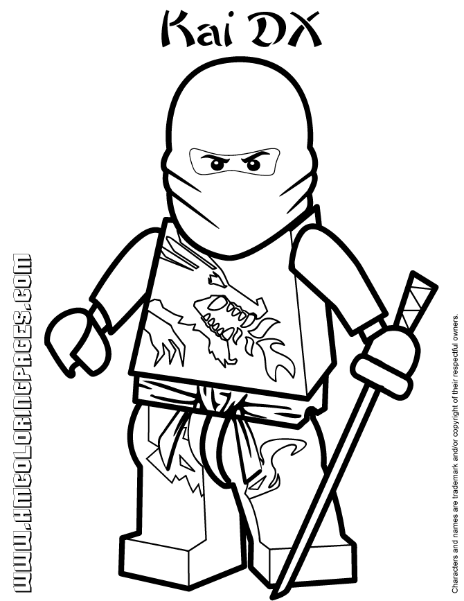 Free Coloring Pages Ninjago Kai Download Free Coloring Pages Ninjago Kai Png Images Free Cliparts On Clipart Library
