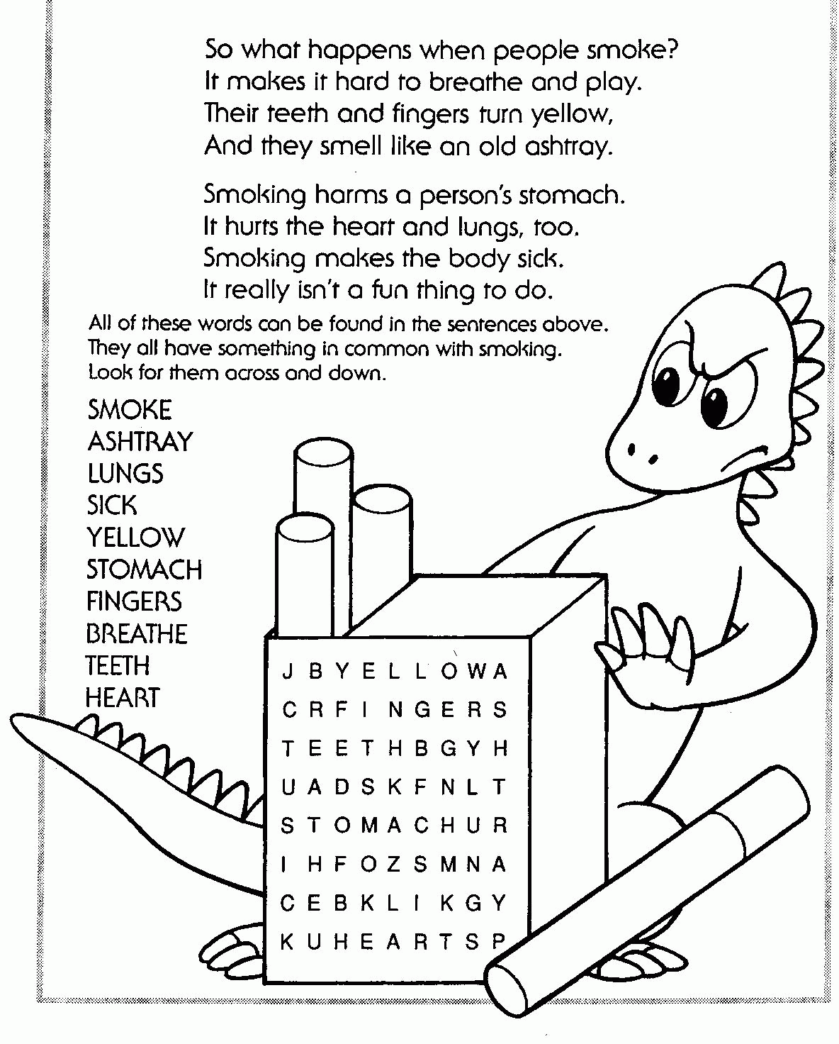 say-no-to-drugs-coloring-pages-clip-art-library