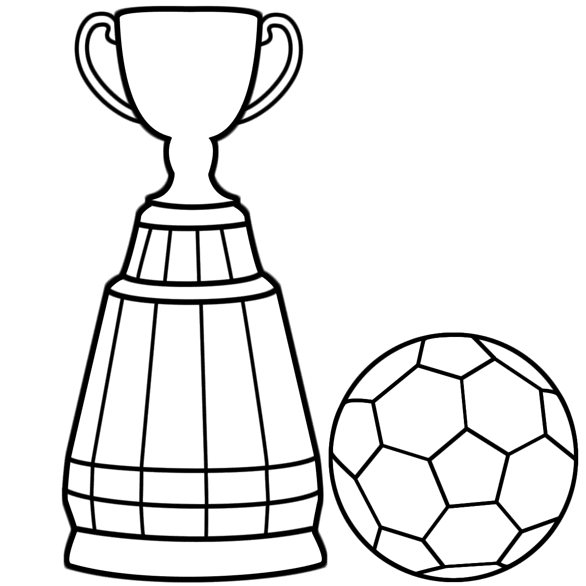 free printable soccer ball stencil vector file freeimages