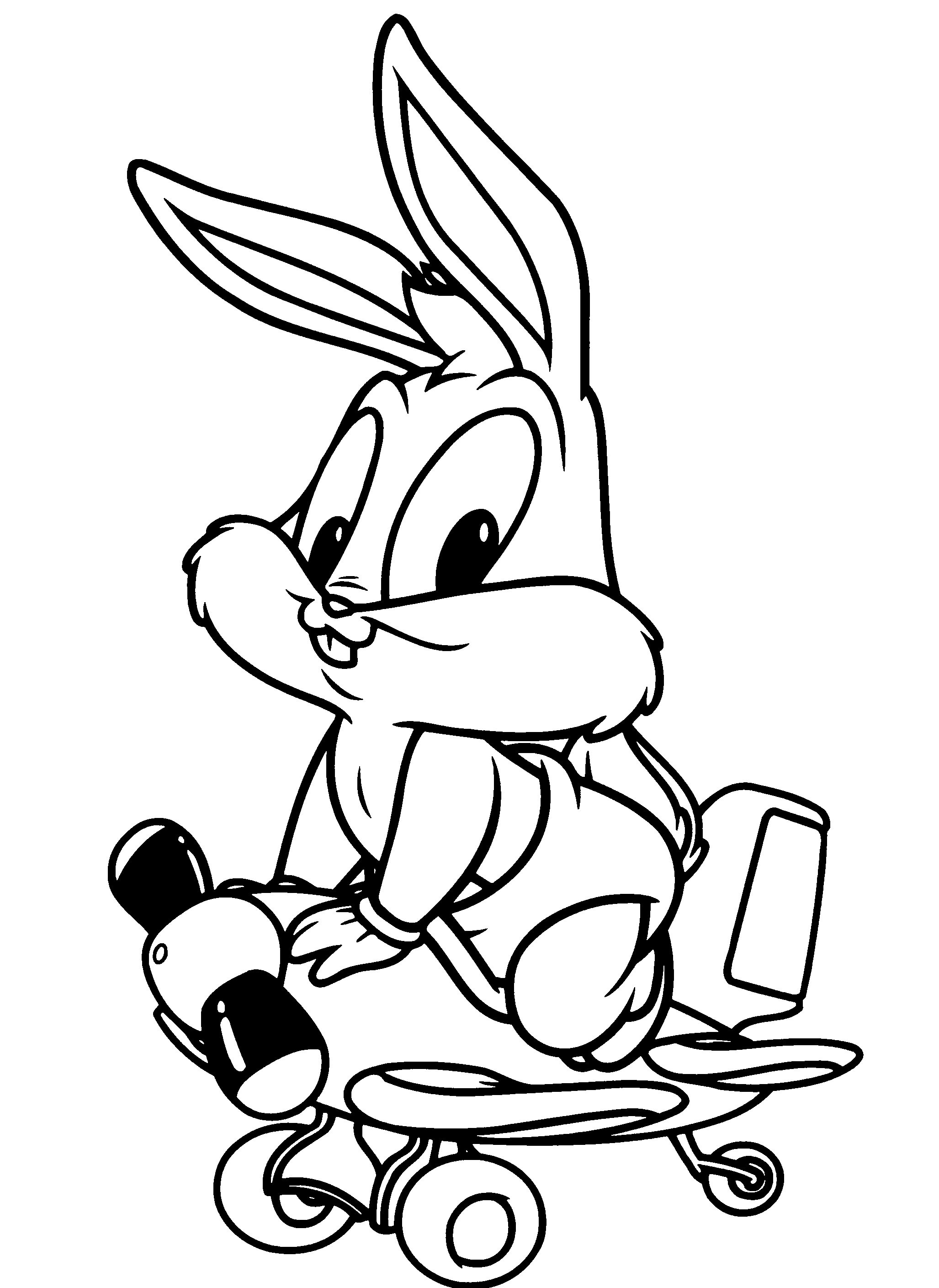 Baby Looney Tunes Coloring Pages Free | Cartoon Coloring pages