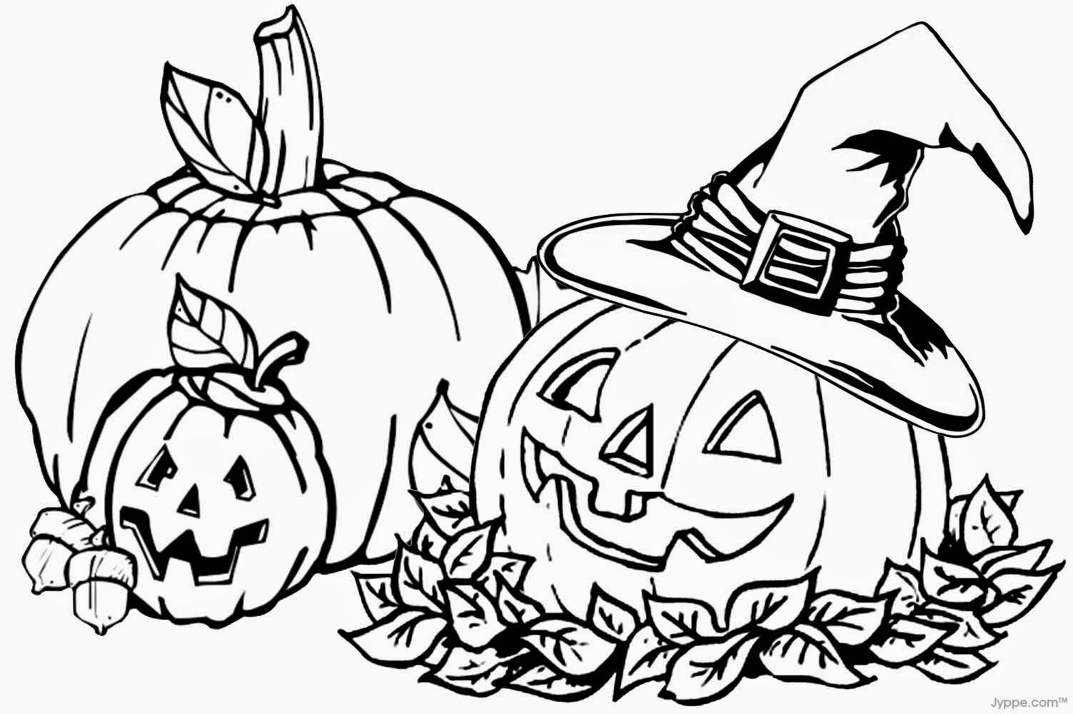 Free Printable Halloween Pumpkin Coloring Pages | Free Coloring Pages