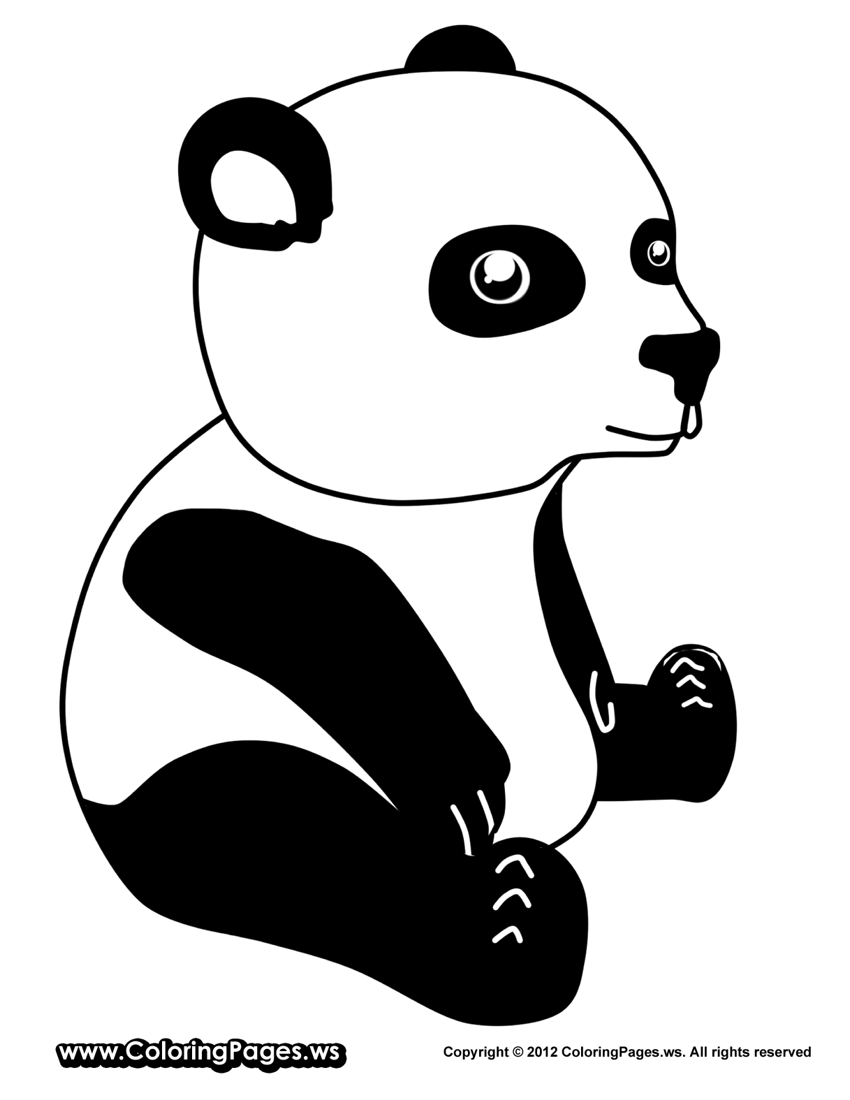 Featured image of post Panda Coloring Pages Easy We found for you 15 pictures from the collection of panda coloring easy