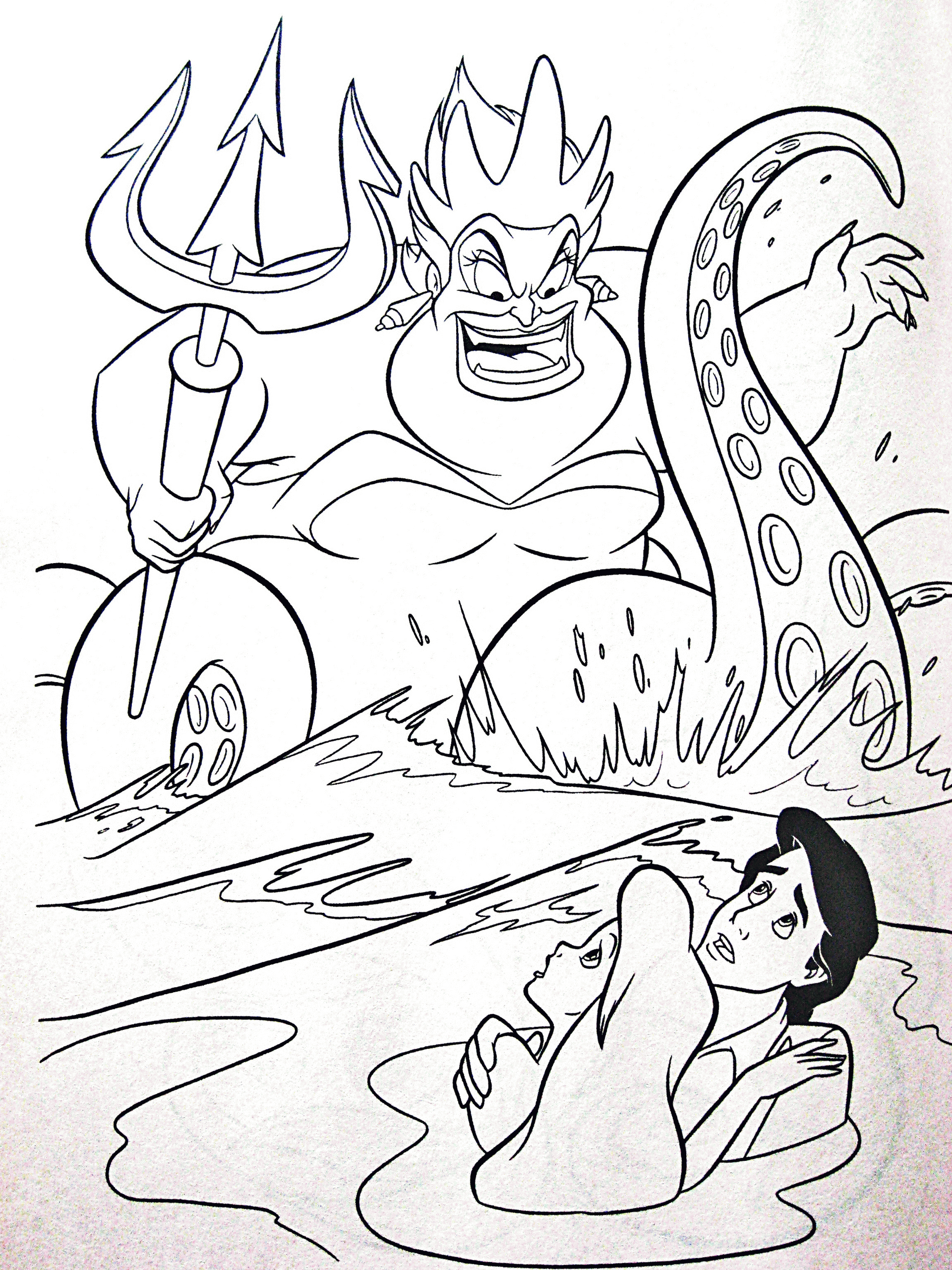 Free Ursula Little Mermaid Coloring Pages, Download Free ...