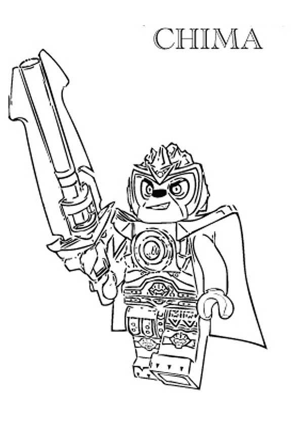 Chima Coloring Pages and Book | Unique Coloring Pages