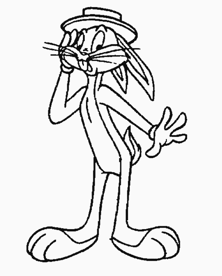 Coloring Pages Bugs Bunny | Disney Coloring Pages | Printable Free