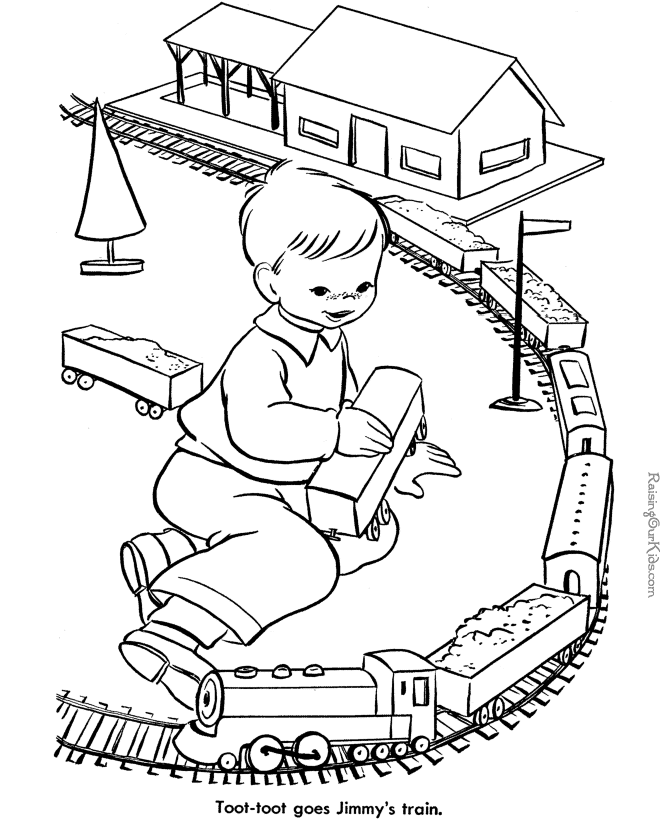 toy go go Colouring Pages