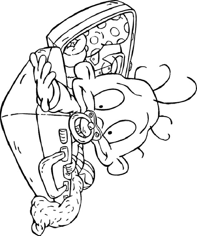 Rugrats Coloring Page | Free Printable Coloring Pages