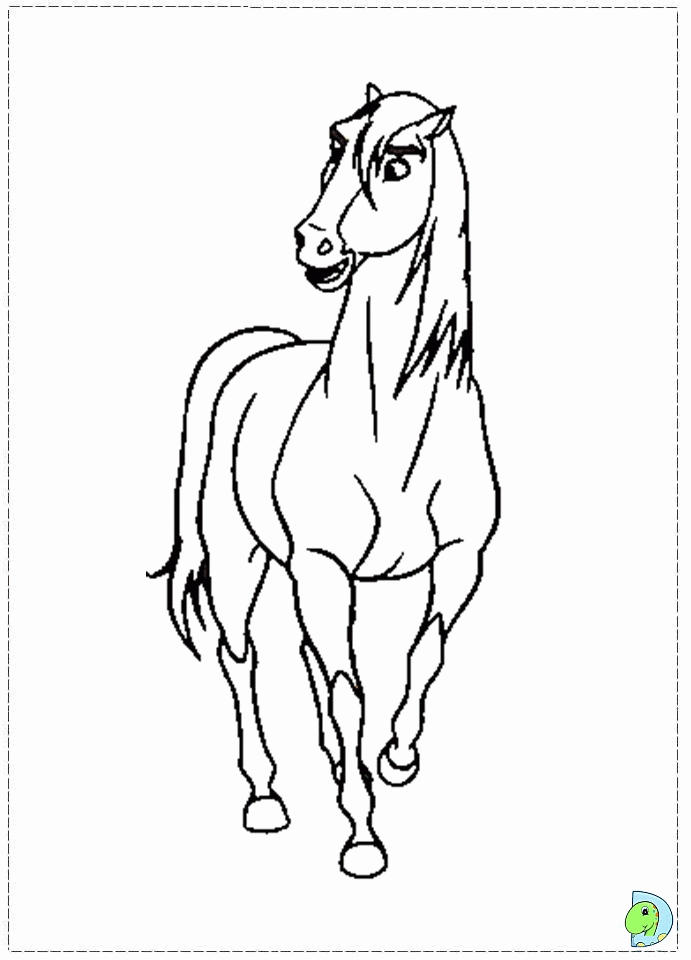 Clip Arts Related To : spirit stallion of the cimarron coloring. 